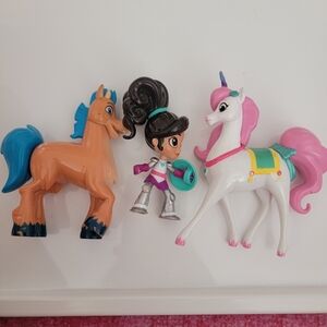 Nella Princess Knight Nickelodeon Figurine Set